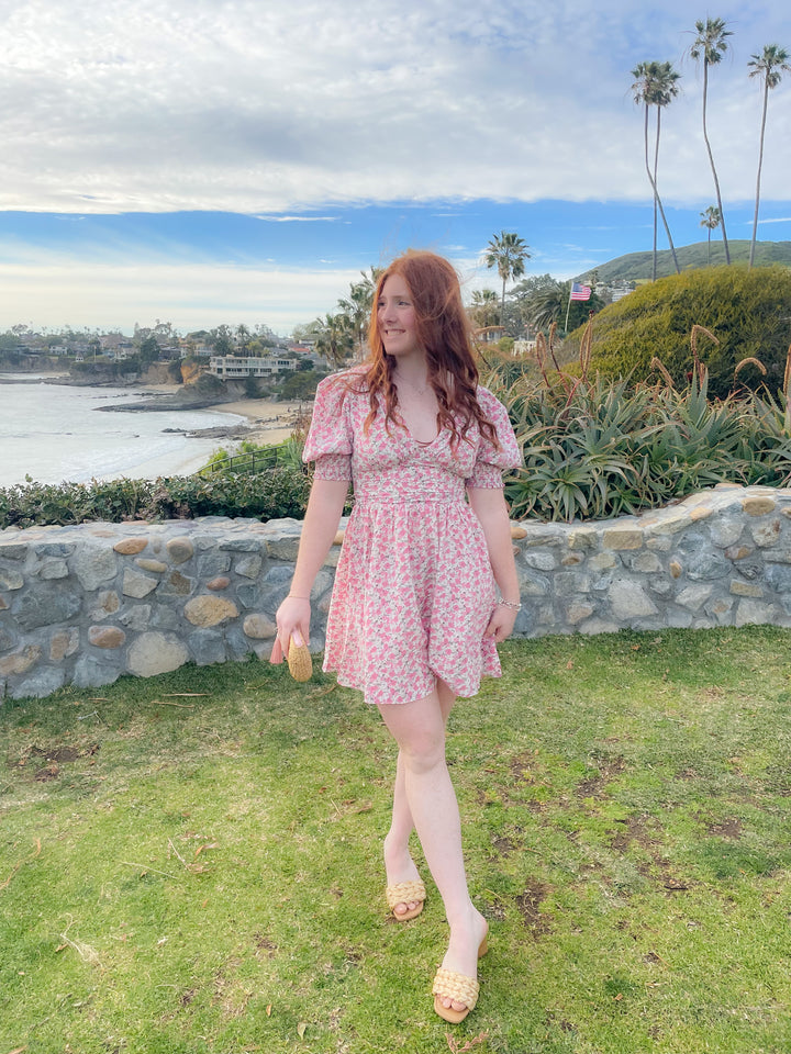 Floral Pink Dress